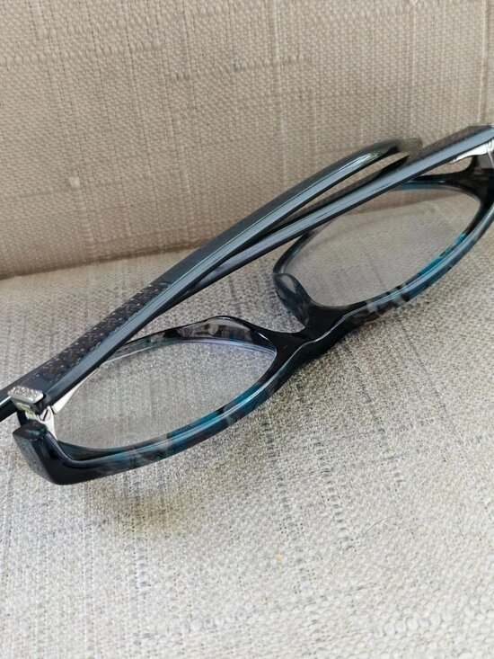 Bulova Women Glasses Frame ANAHEIM Blue Tortoise Eyewear Glasses Frame only main image 6